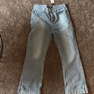 Classic Blue Boot Cut Jeans for Women